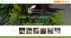 Desktop Screenshot of greenlifegardens.com